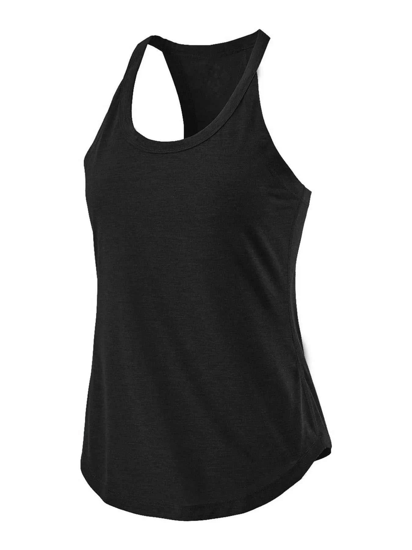 Round Neck Active Tank - GlowUp Garments