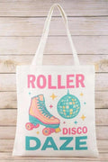 Roller Disco Daze Tote Bag - GlowUp Garments