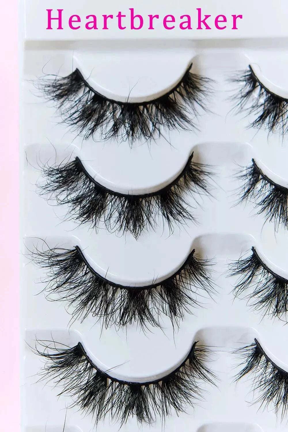 Mink Eyelashes 5 Pairs - GlowUp Garments