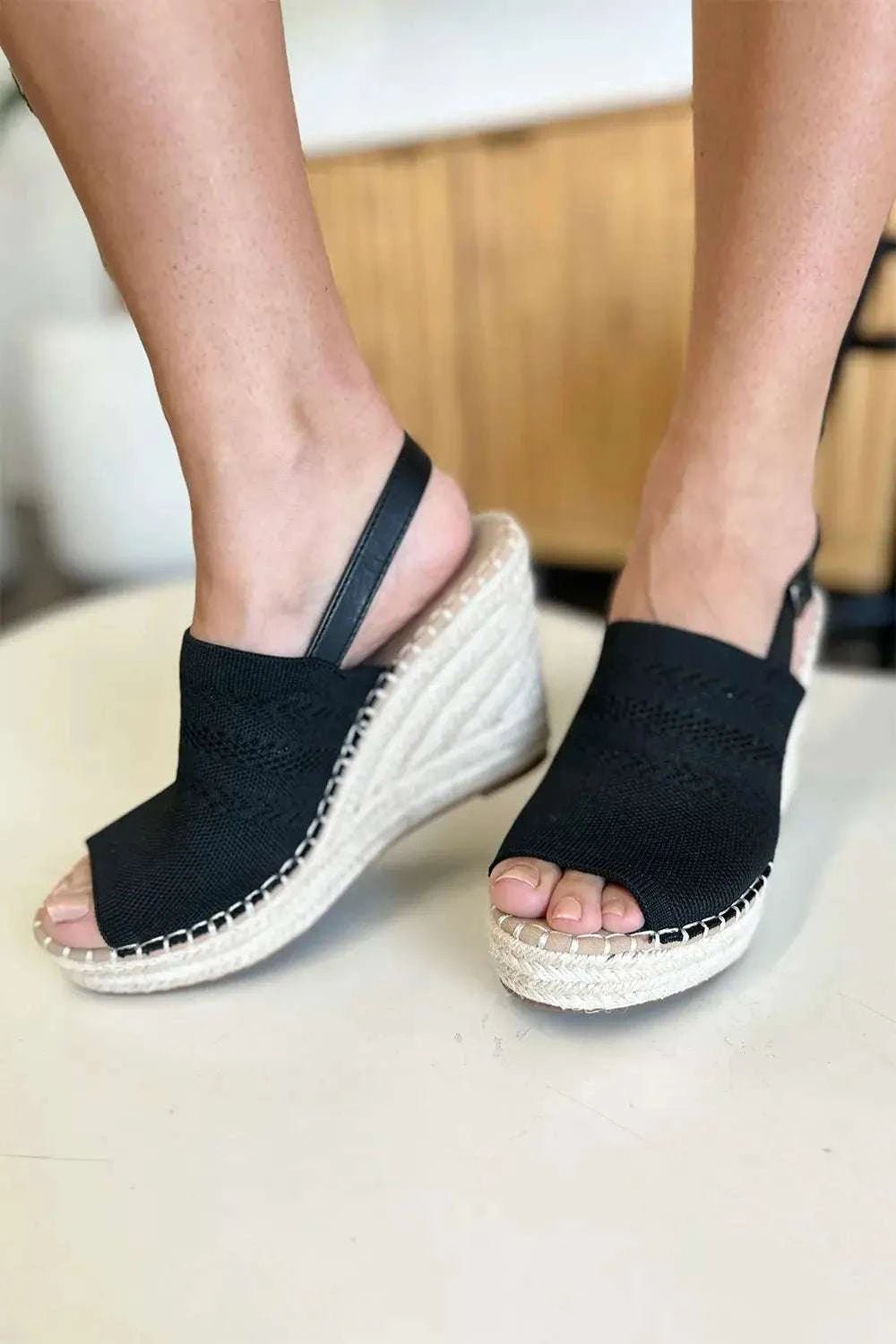 Forever Link Peep Toe High Heel Sandals - GlowUp Garments