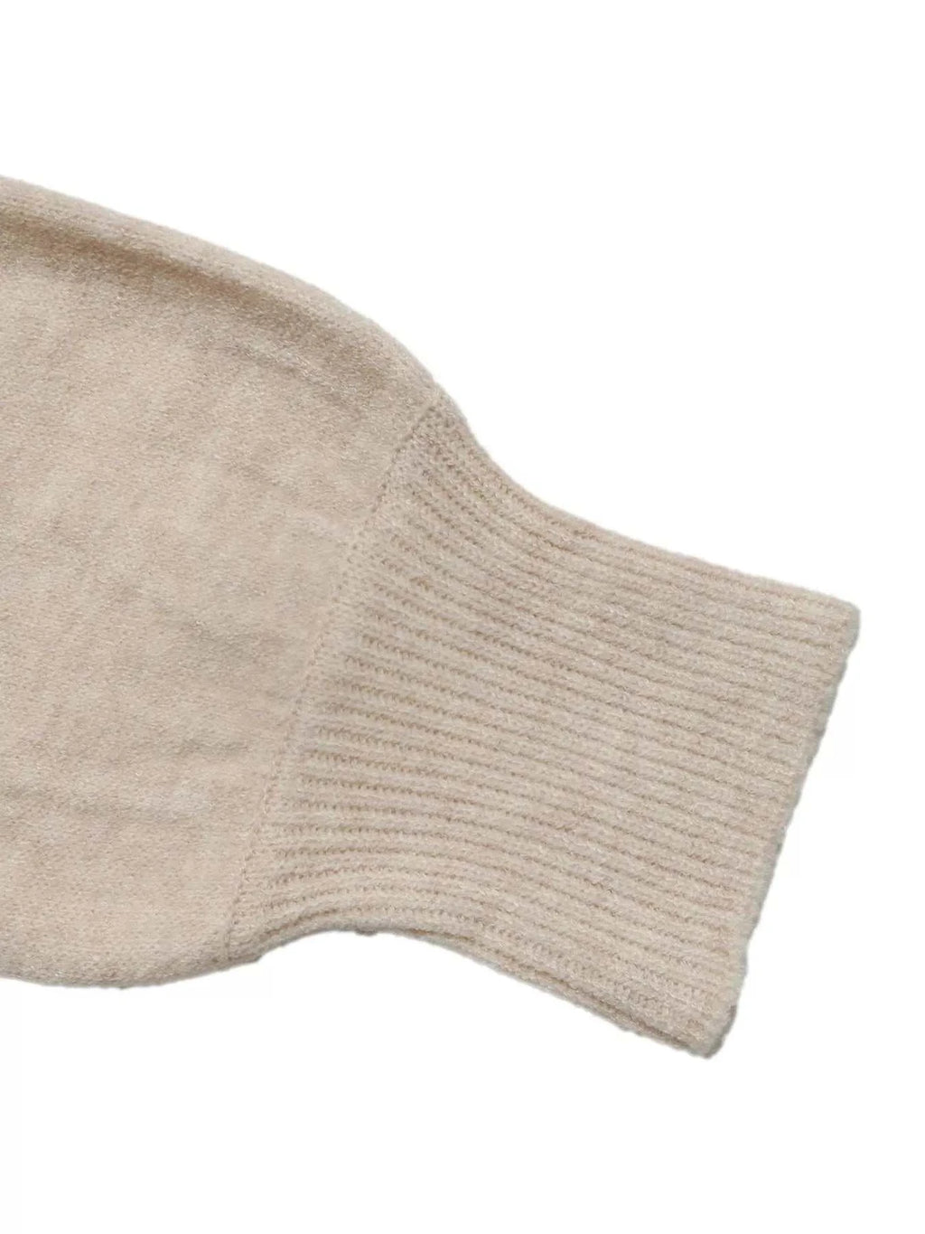Tied Surplice Long Sleeve Sweater - GlowUp Garments