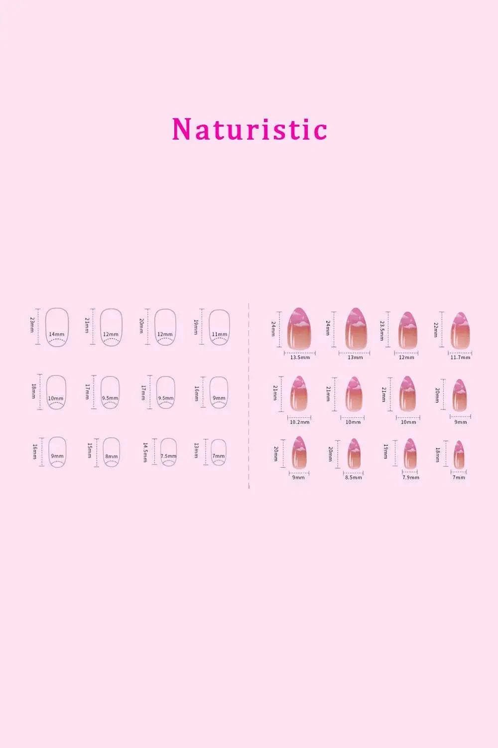 Press On Nails 2 Packs - GlowUp Garments