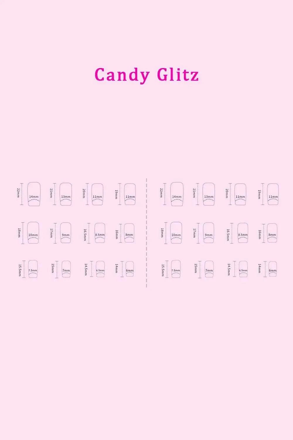 Press On Nails 2 Packs - GlowUp Garments