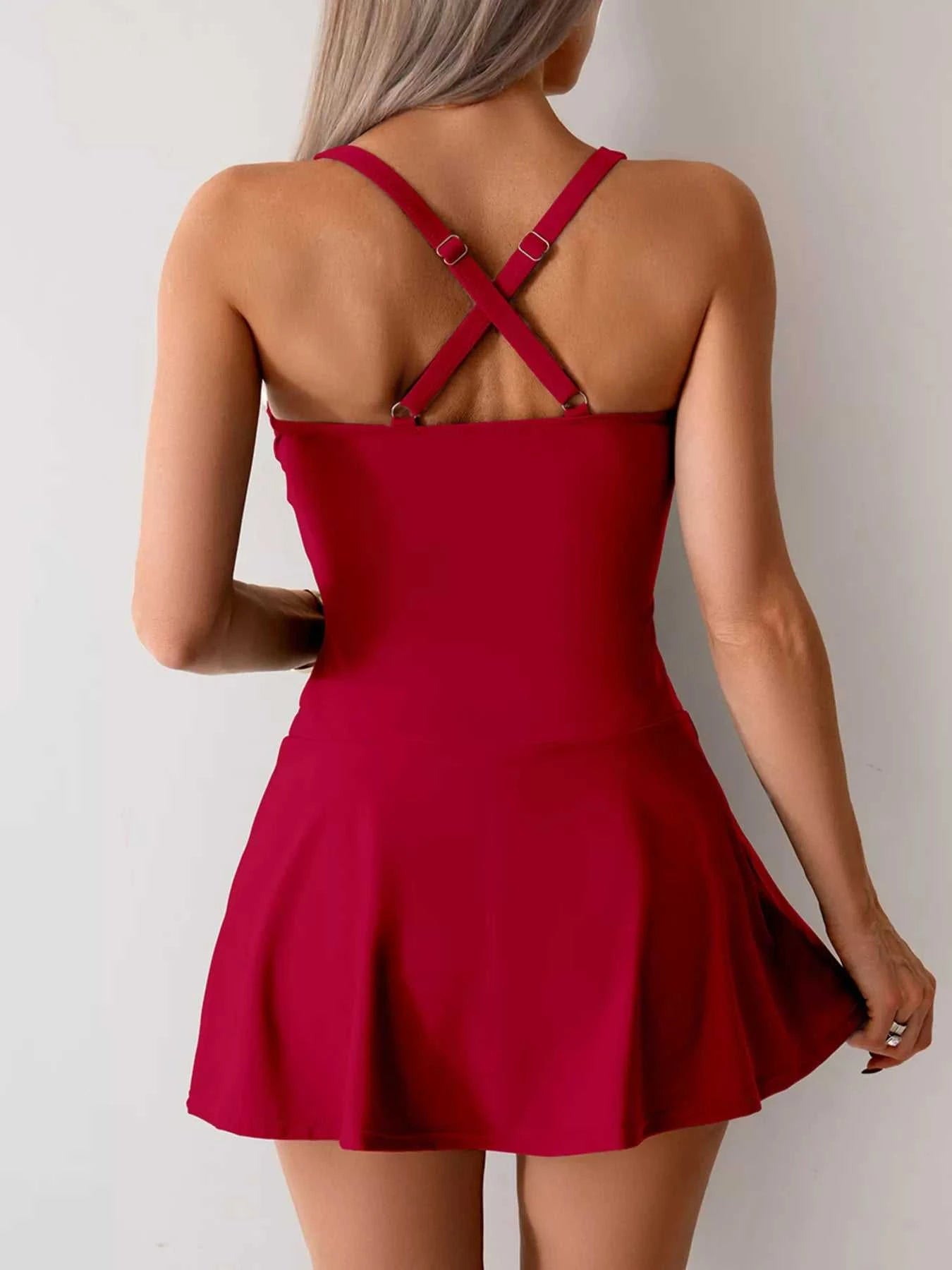 Twist Front One-Piece Swimsuit - GlowUp Garments