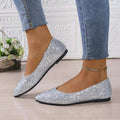 Point Toe Flats Slip-Ons - GlowUp Garments