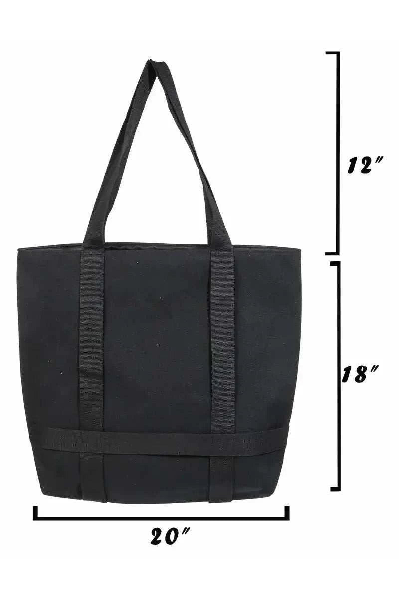 Square Hat Carrier Tote Bag - GlowUp Garments