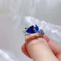 3 Carat Moissanite 925 Sterling Silver Ring - GlowUp Garments