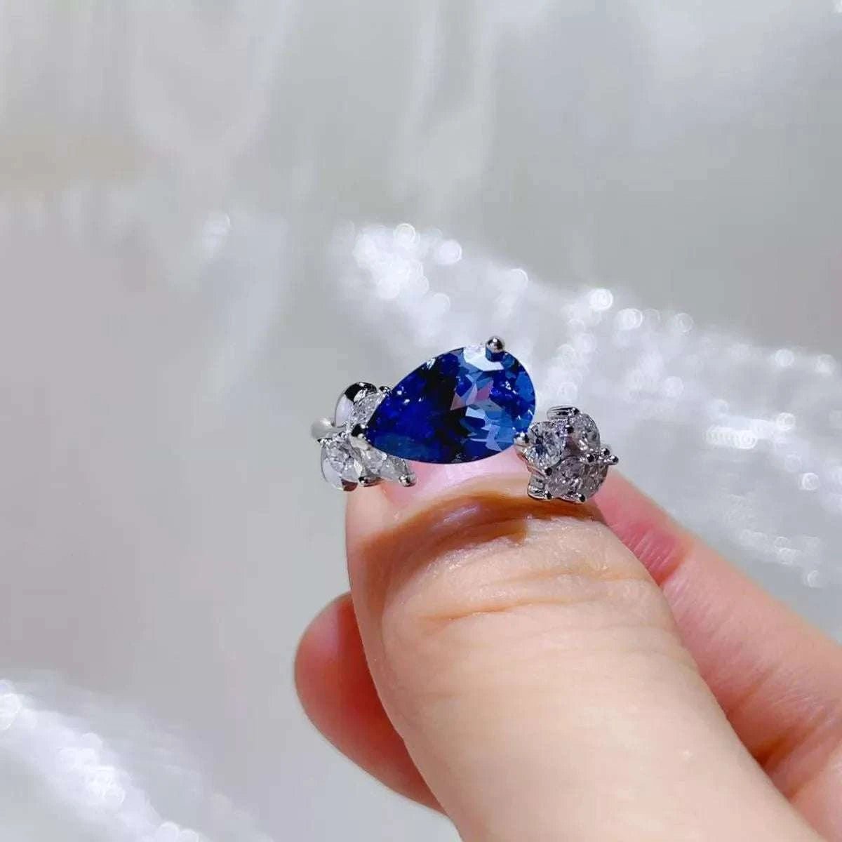 3 Carat Moissanite 925 Sterling Silver Ring - GlowUp Garments