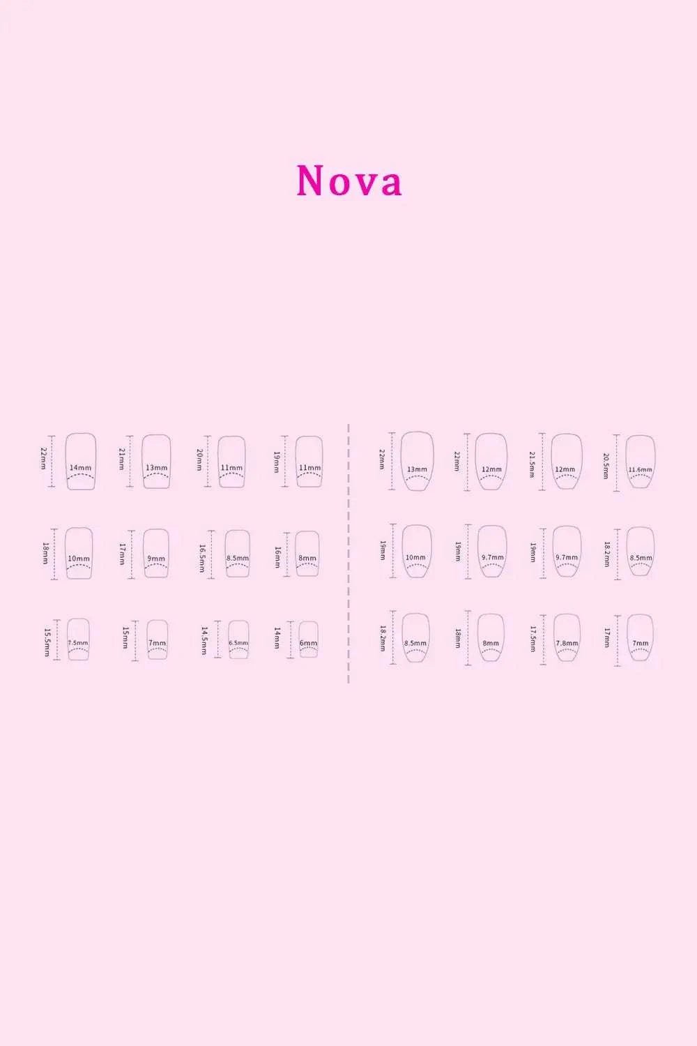 Press On Nails 2 Packs - GlowUp Garments