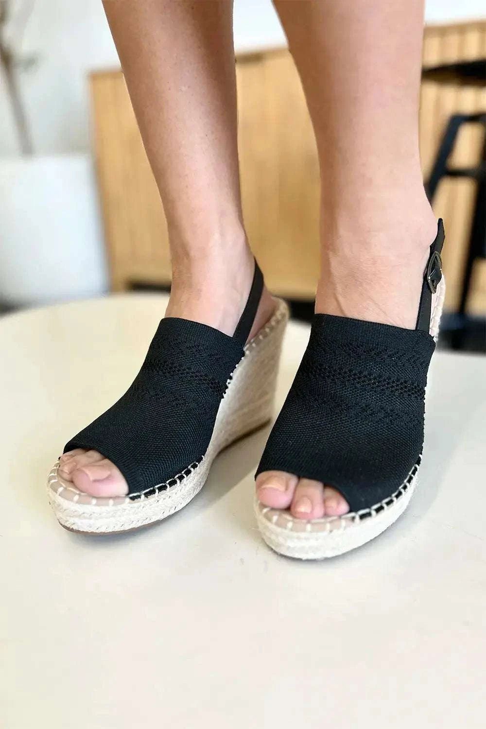Forever Link Peep Toe High Heel Sandals - GlowUp Garments