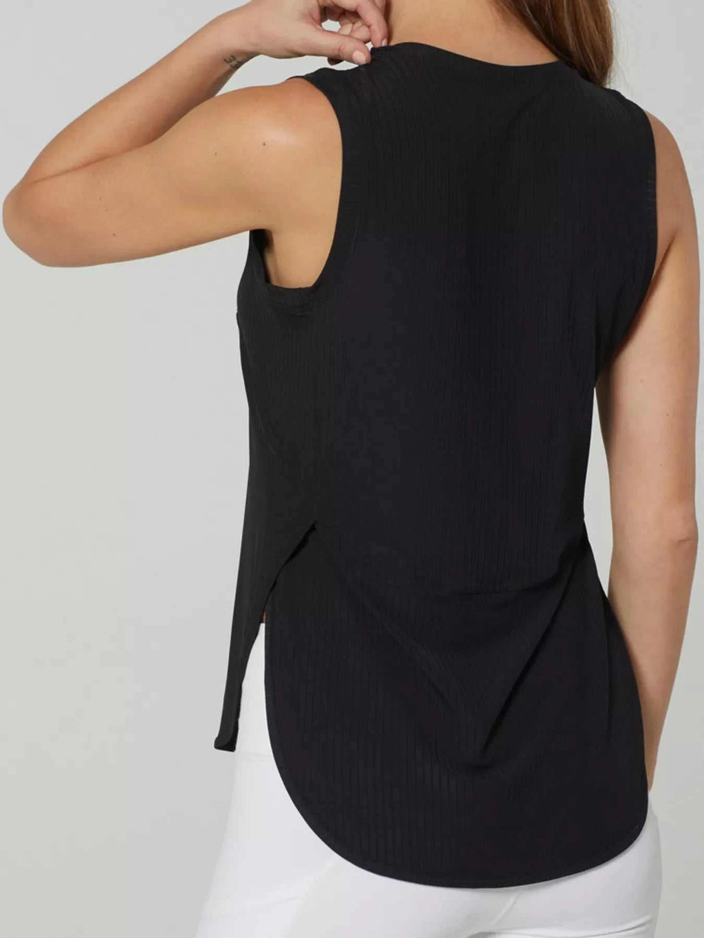 Lightweight Ribbed Active Tank - GlowUp Garments