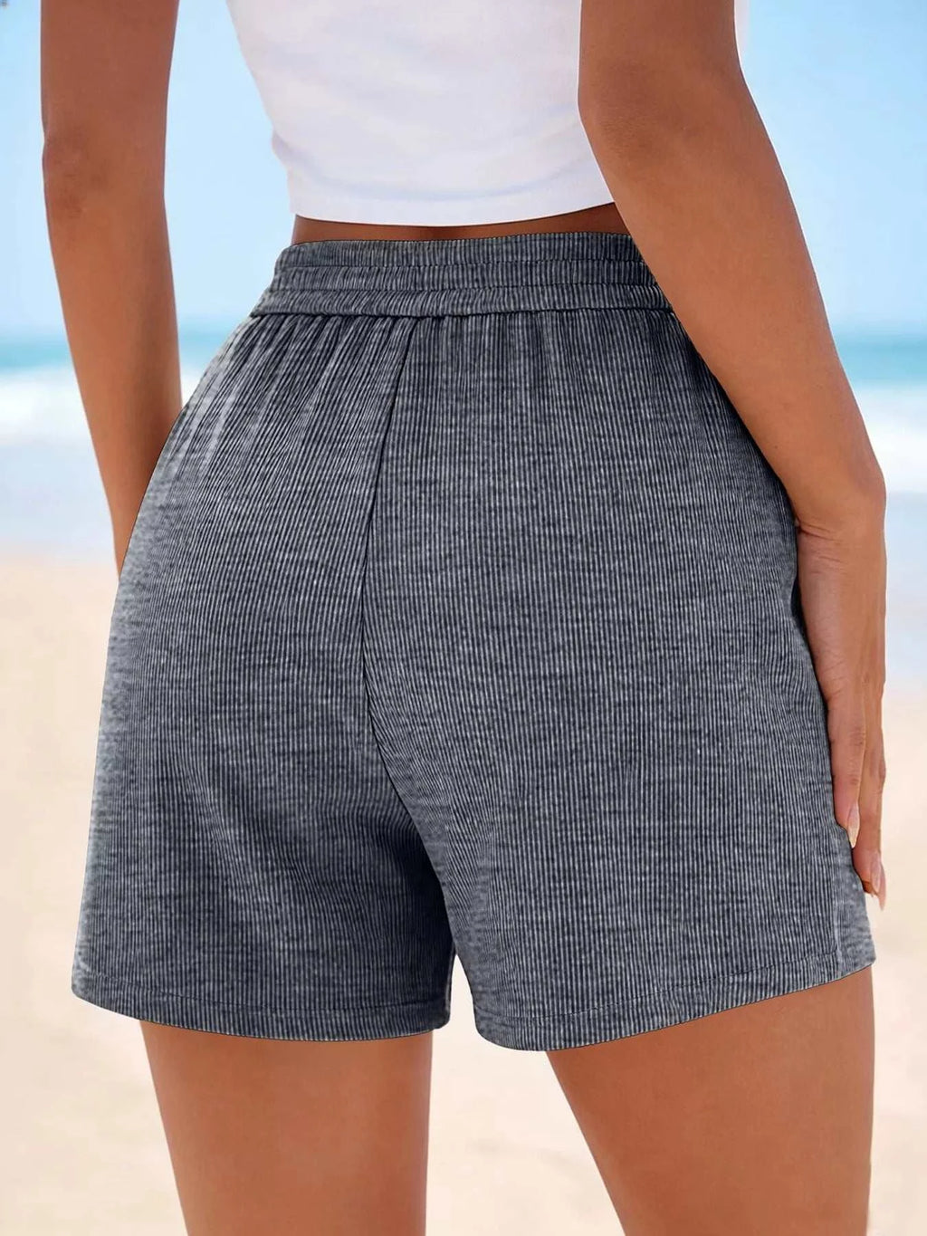 High-Waisted Shorts - GlowUp Garments