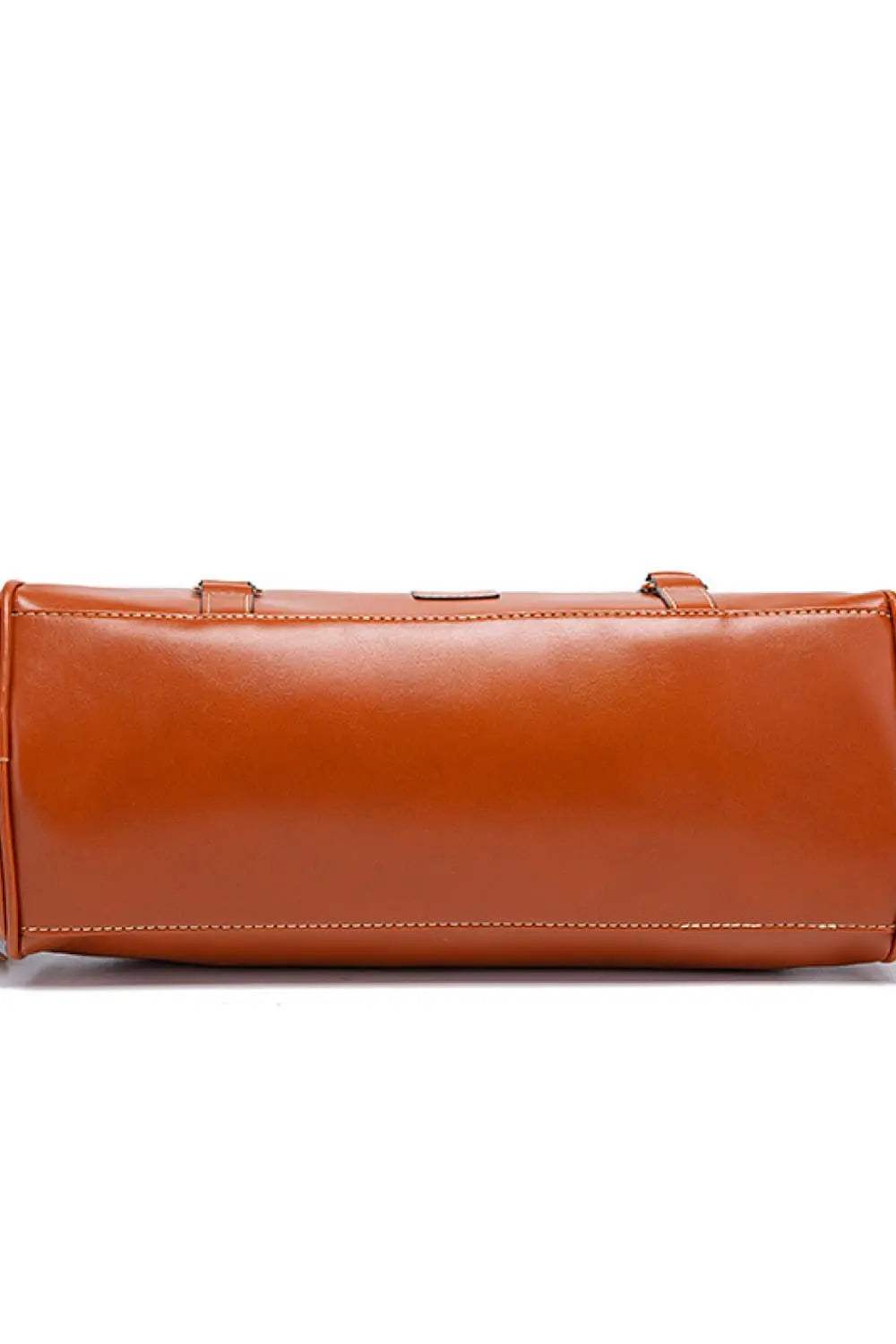 PU Leather Handbag with Tassels - GlowUp Garments