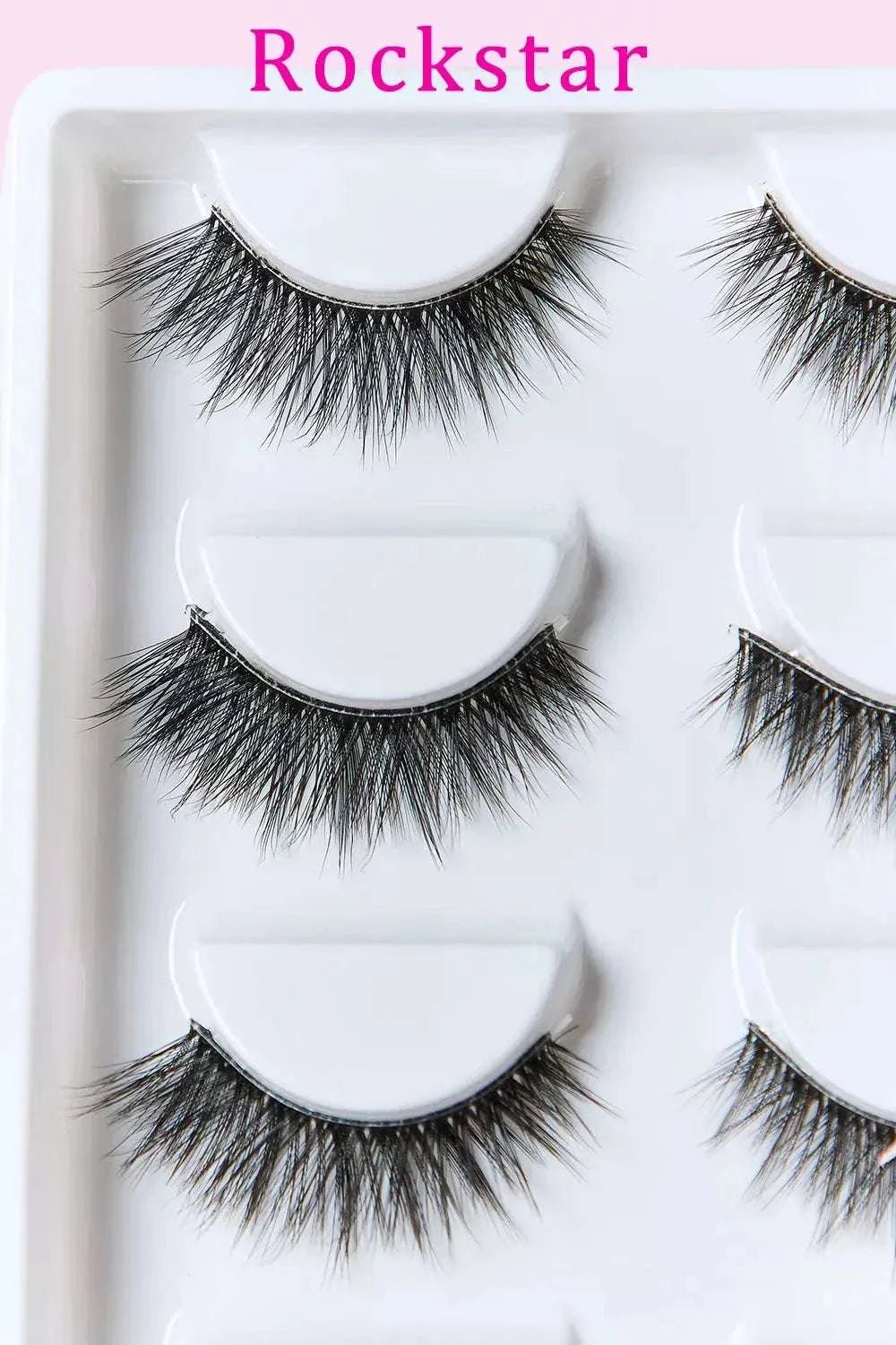 Faux Mink Eyelashes 5 Pairs - GlowUp Garments