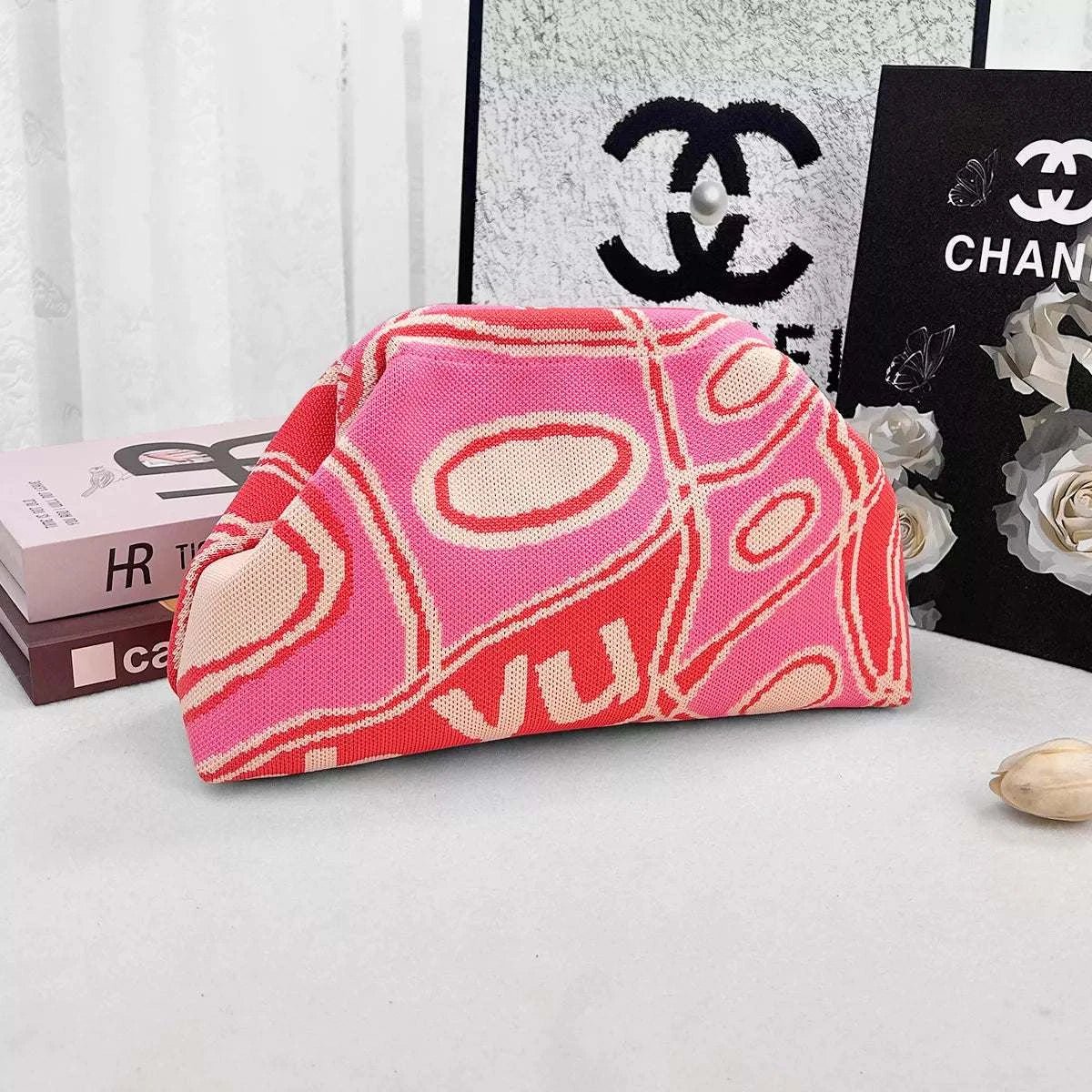 Abstract Pattern Clutch - GlowUp Garments
