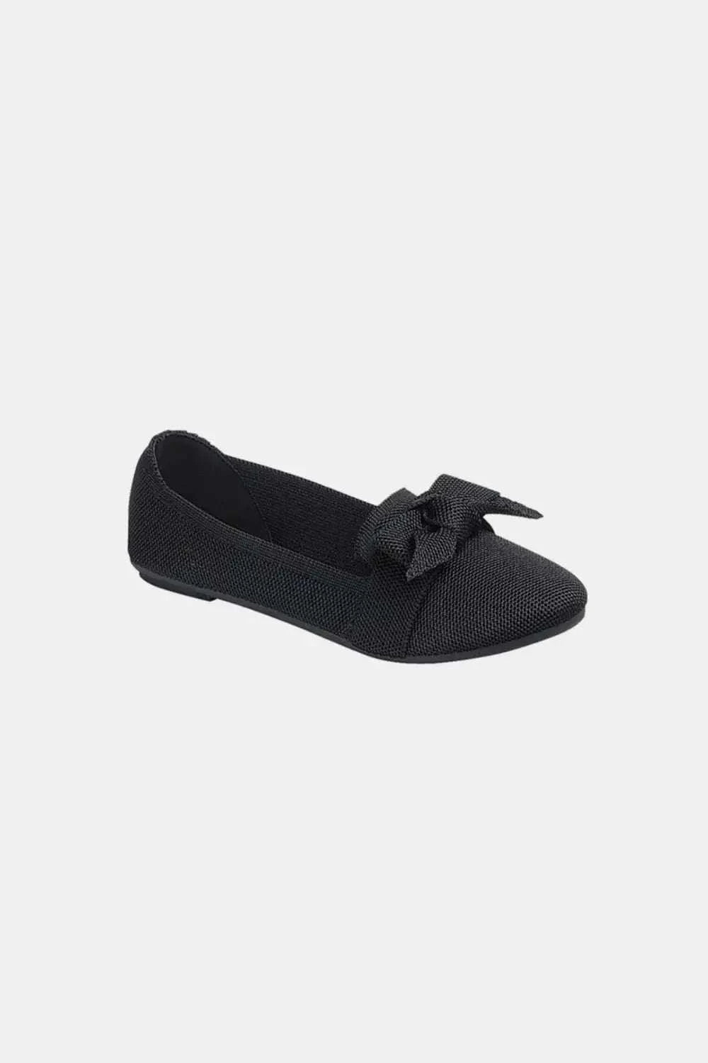 Forever Link Bow Tie Slip On Ballet Flats - GlowUp Garments