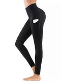 High-Waisted Active Leggings with Pocket - GlowUp Garments