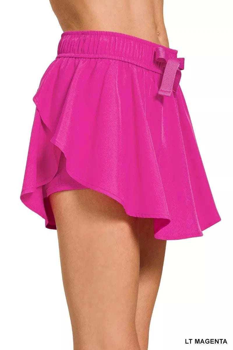 Soft Woven Active Skorts - GlowUp Garments