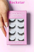 Faux Mink Eyelashes 5 Pairs - GlowUp Garments