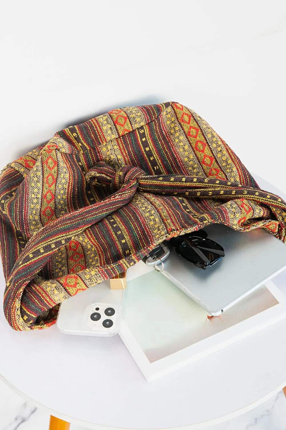 Large Canvas Crossbody Bag - GlowUp Garments
