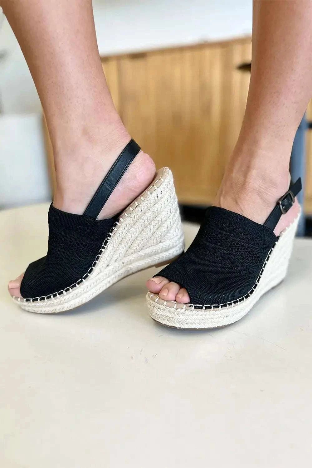 Forever Link Peep Toe High Heel Sandals - GlowUp Garments