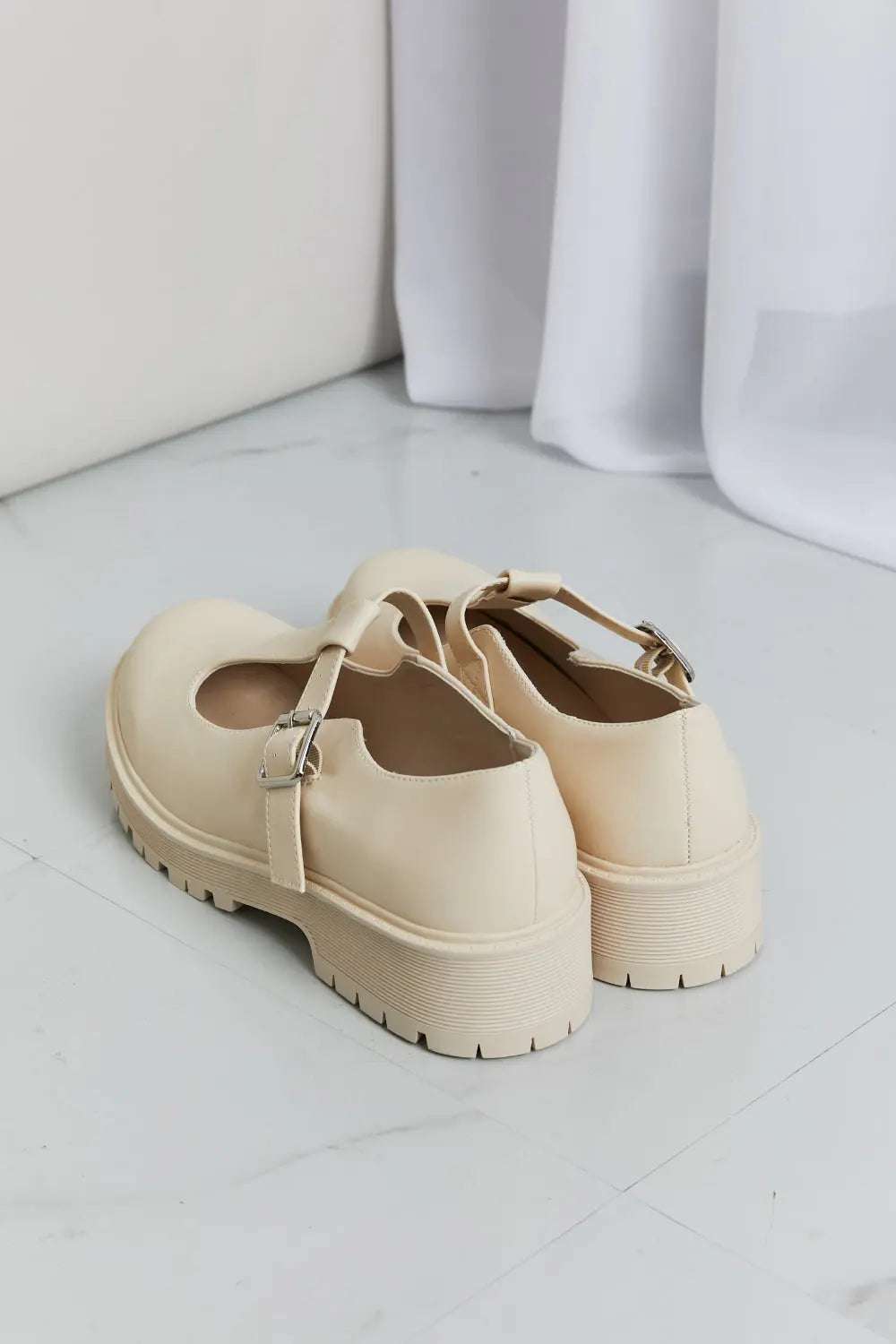 Forever Link Faux Leather Platform Mary Janes - GlowUp Garments