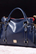 PU Leather Handbag with Tassels - GlowUp Garments