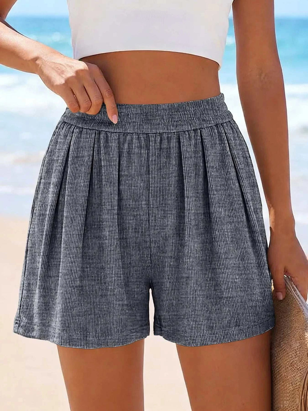 High-Waisted Shorts - GlowUp Garments