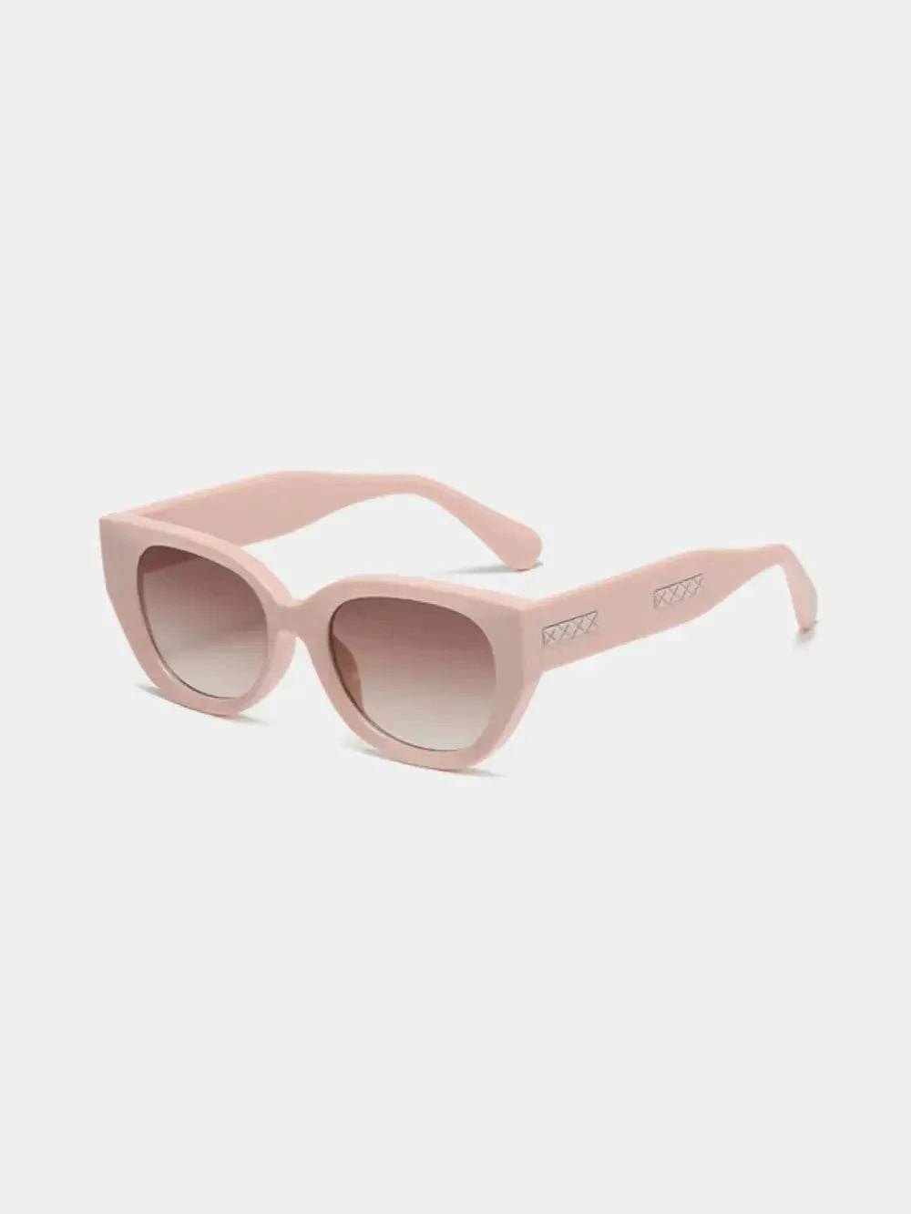 Cat Eye Polycarbonate Frame Sunglasses - GlowUp Garments