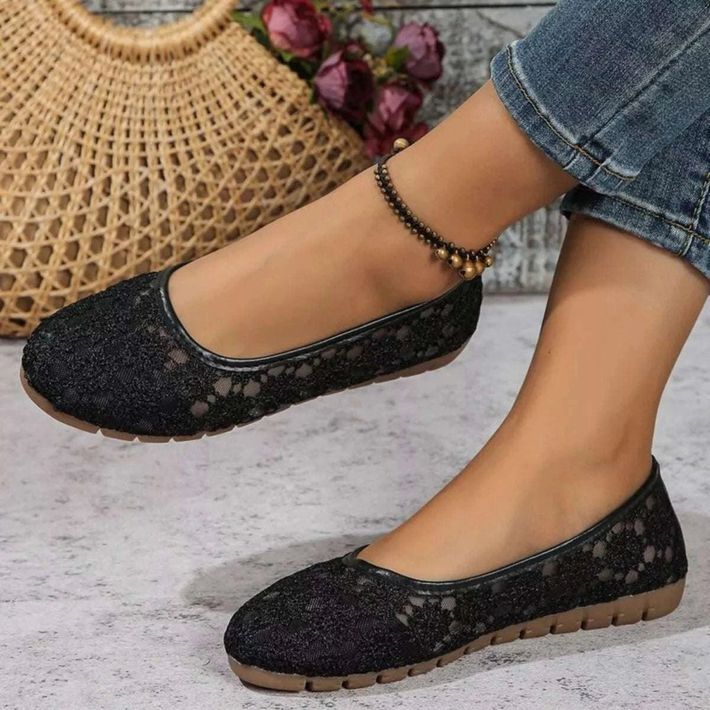 Round Toe Slip-Ons - GlowUp Garments