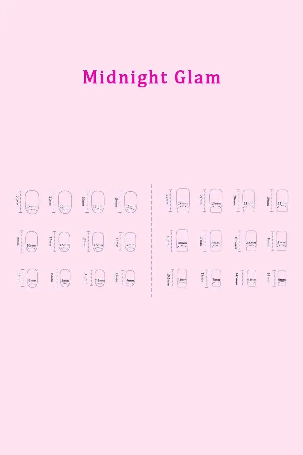Press On Nails 2 Packs - GlowUp Garments