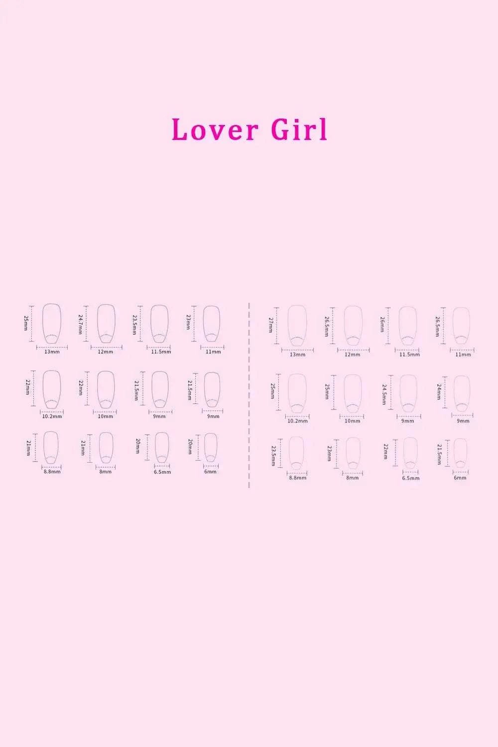 Press On Nails 2 Packs - GlowUp Garments