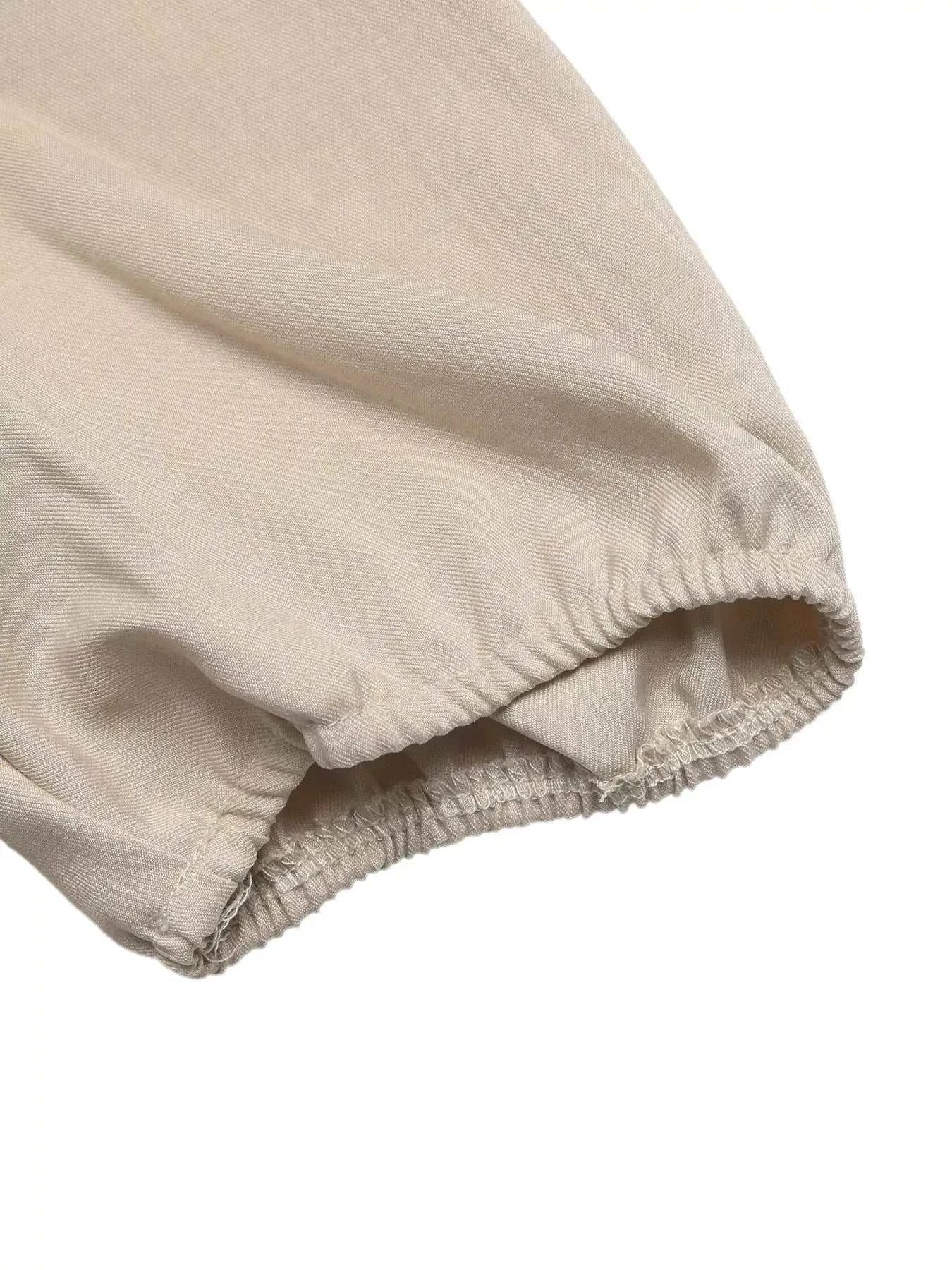 Bow Front Ruffle Hem Blouse - GlowUp Garments