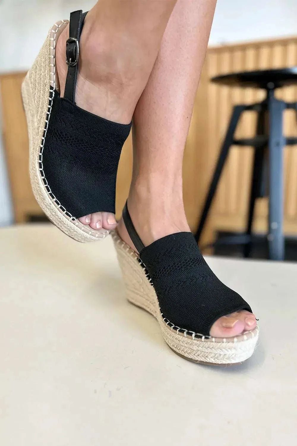 Forever Link Peep Toe High Heel Sandals - GlowUp Garments