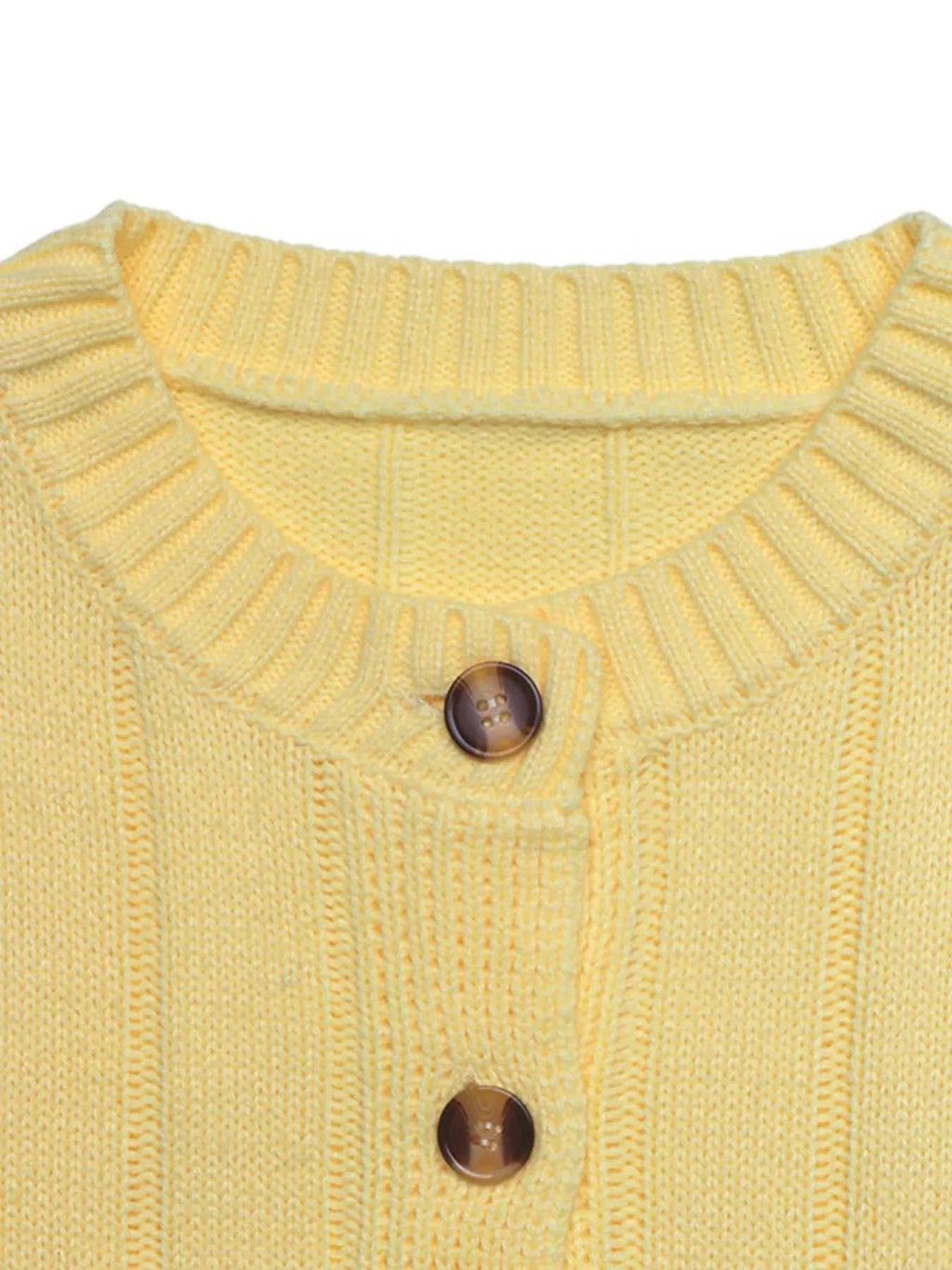 Button Up Dropped Shoulder Cardigan - GlowUp Garments