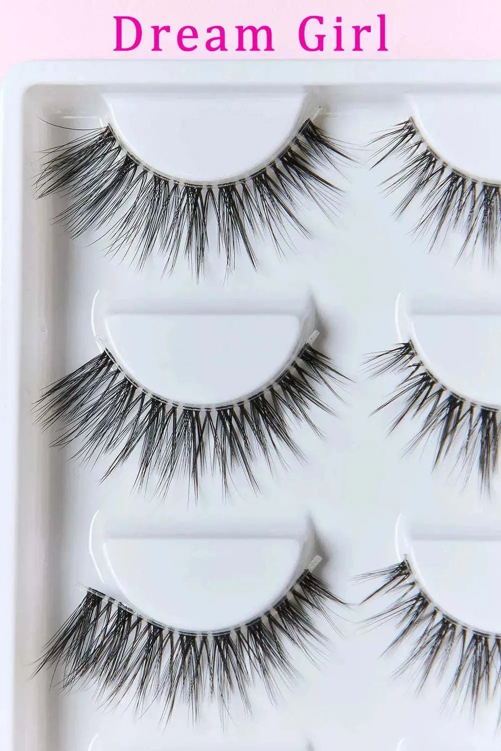 Faux Mink Eyelashes 5 Pairs - GlowUp Garments