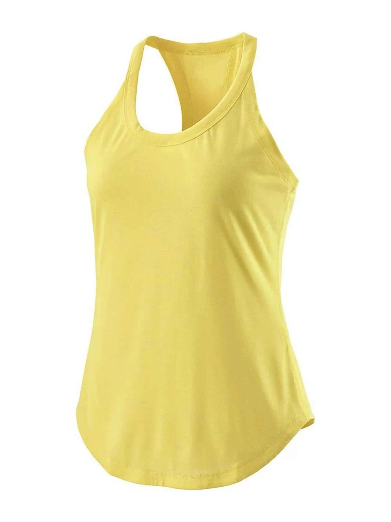 Round Neck Active Tank - GlowUp Garments