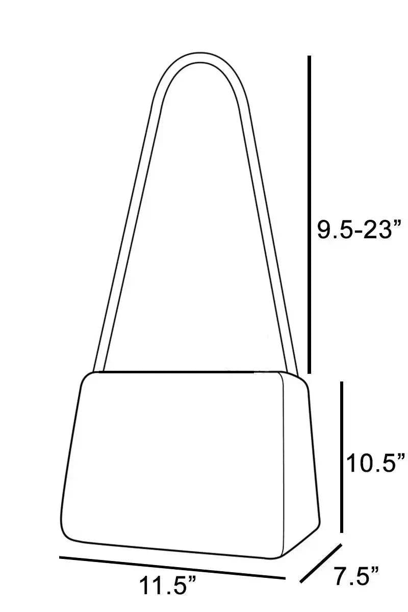 Studded Leather Bucket Bag - GlowUp Garments