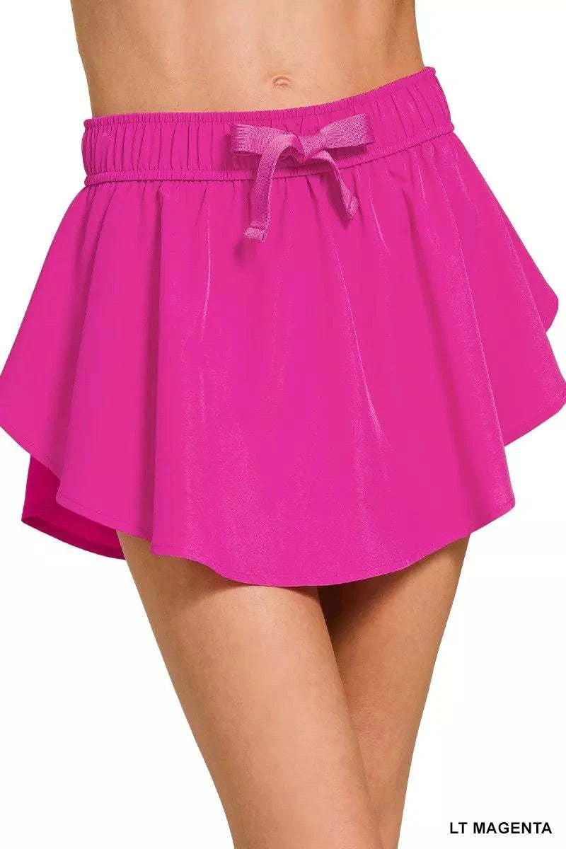 Soft Woven Active Skorts - GlowUp Garments