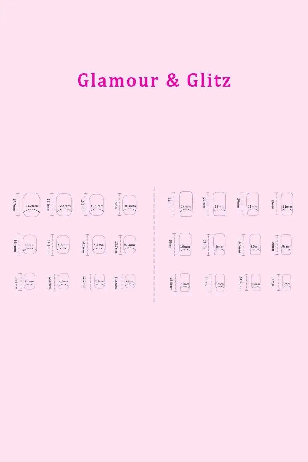 Press On Nails 2 Packs - GlowUp Garments