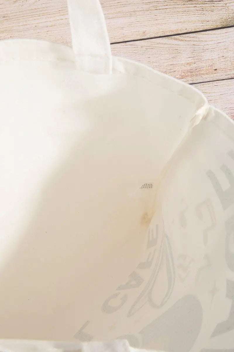 Vintage Vinyl Cafe Tote Bag - GlowUp Garments